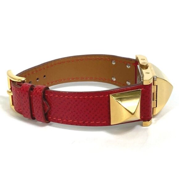 HERMES Medor Quartz Bracelet Watch Wristwatch - Picture 8 of 16